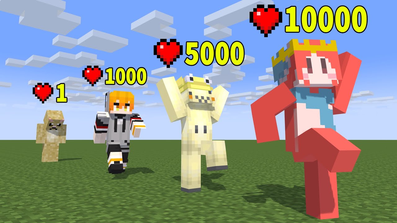 人気投票の順位で強さが変わる世界でサバイバル攻城戦！ - マインクラフト【KUN】