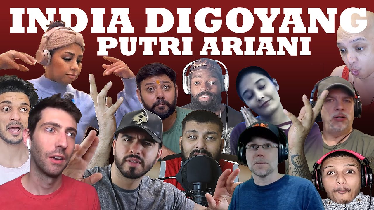 PUTRI MENGGOYANG INDIA KUCH KUCH HOTA HAI PUTRI ARIANI ft. ORIGINAL VERSION REACTION COMPILATION