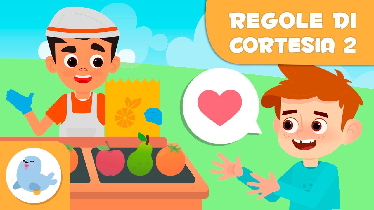 PER FAVORE, GRAZIE E CHIEDERE IL PERMESSO 🤝 REGOLE DI CORTESIA per bambini 😊 Episodio 2