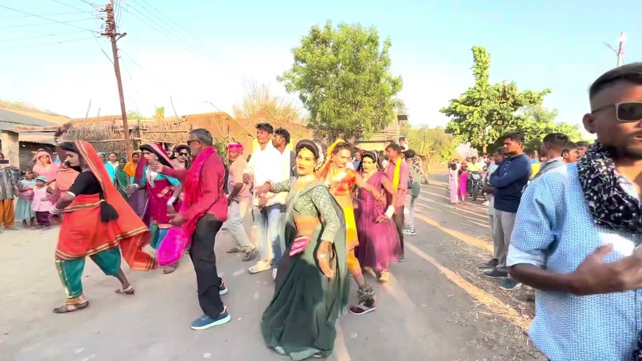 शिवम सई बँड घोगलपाडा  १९/०३/२०२५ देवलीपाडा गाव की होली गेर