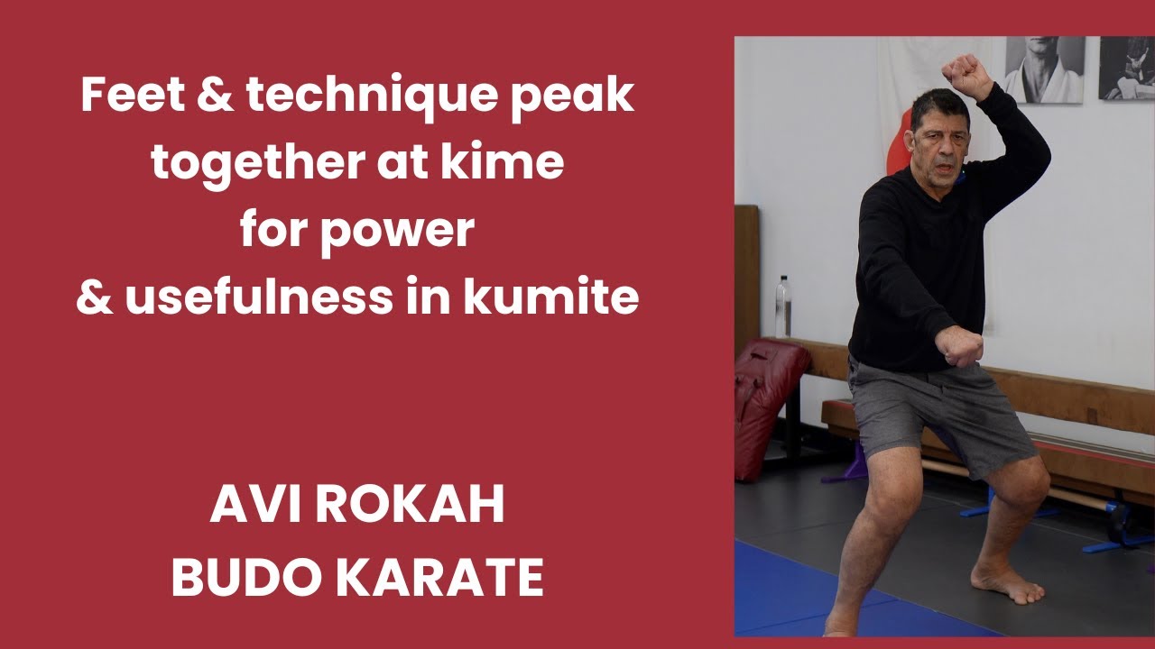 Feet & technique synchronize & peak together for maximal power.