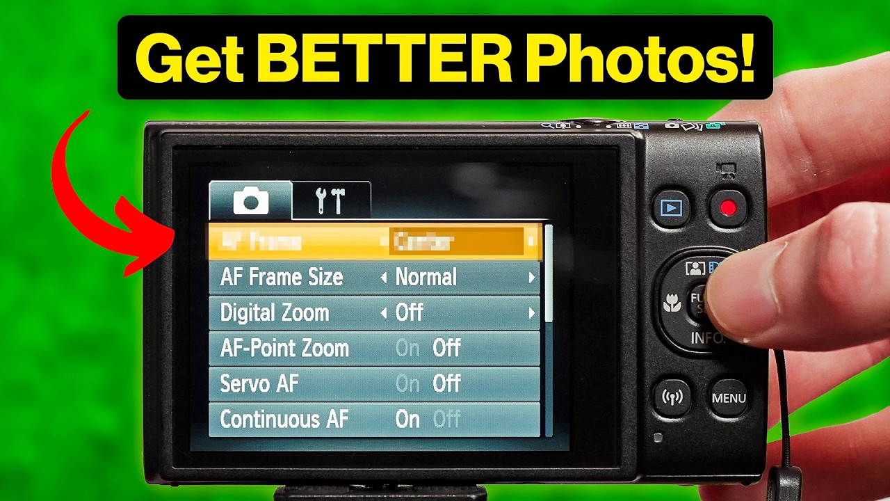 Canon PowerShot ELPH: Единственное руководство по настройкам, которое вам понадобится! (Фото и ви...