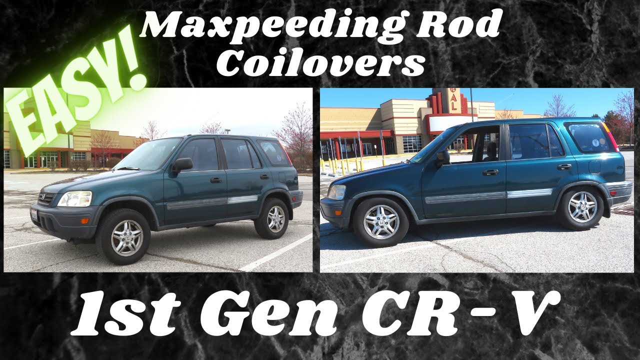 1st Gen Honda CR-V Ebay Maxpeedingrods Coilover Installation! Easy!