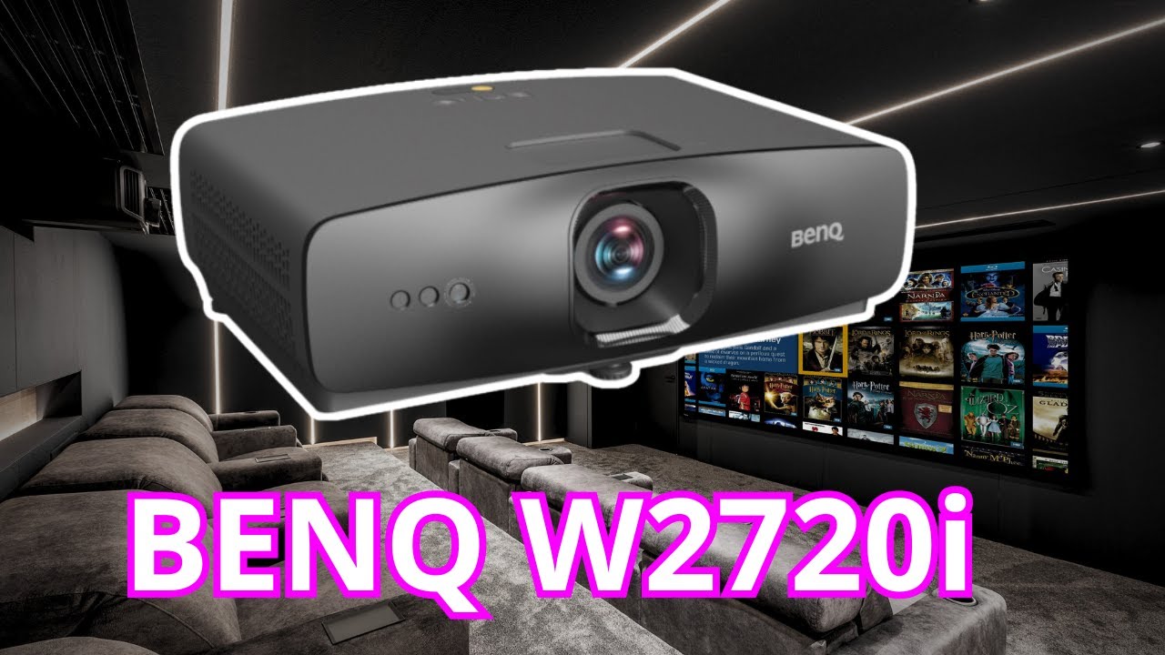 Déballage du vidéoprojecteur BENQ W2720i