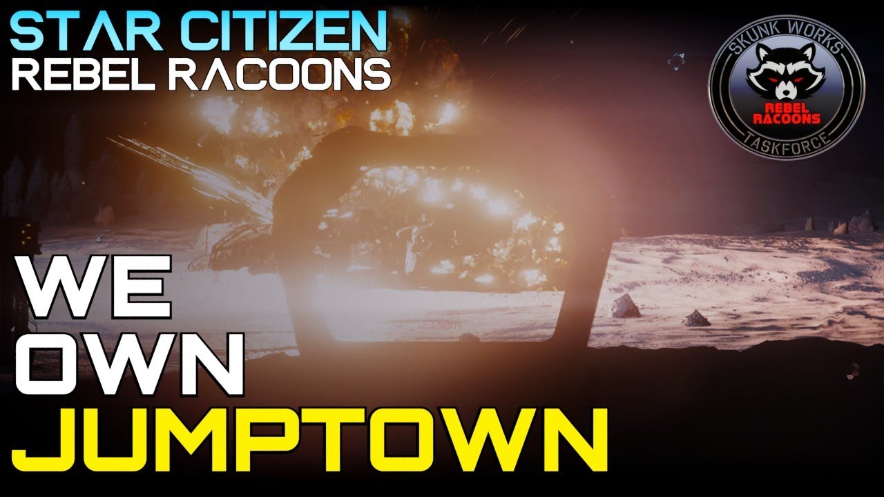 JUMPTOWN 2.0 - Racoons control Paradise Cove! - Star Citizen 3.16 ground / air battle gameplay