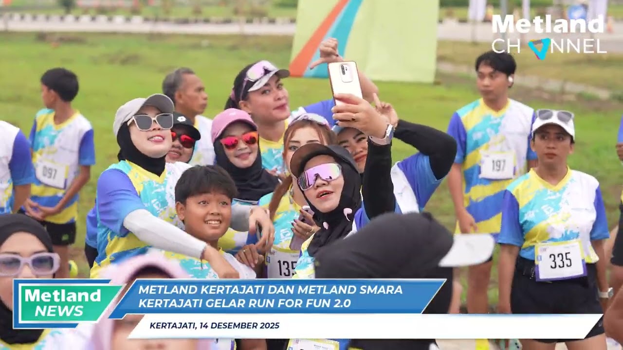 METLAND KERTAJATI DAN METLAND SMARA KERTAJATI GELAR RUN FOR FUN 2.0