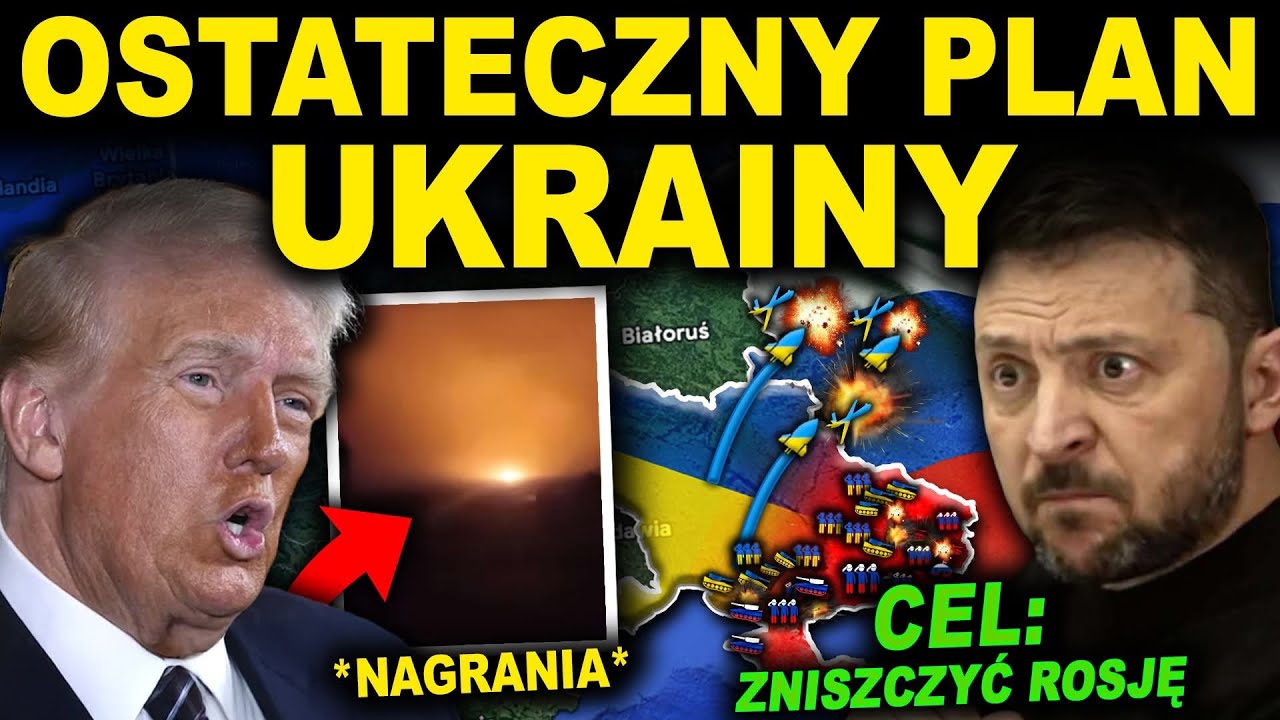 UKRAINA ODPOWIADA TRUMPOWI - POTĘŻNE UDERZENIE