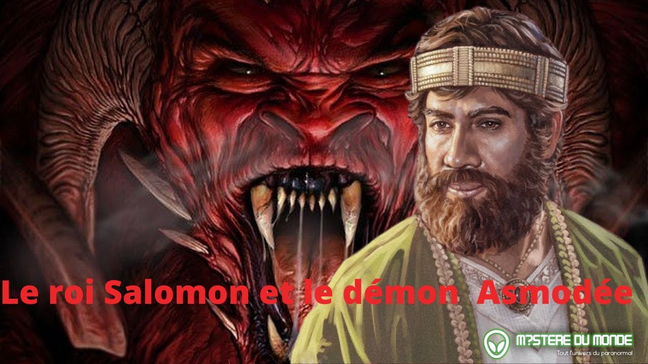 Le légendaire roi Salomon et le démon Asmodée