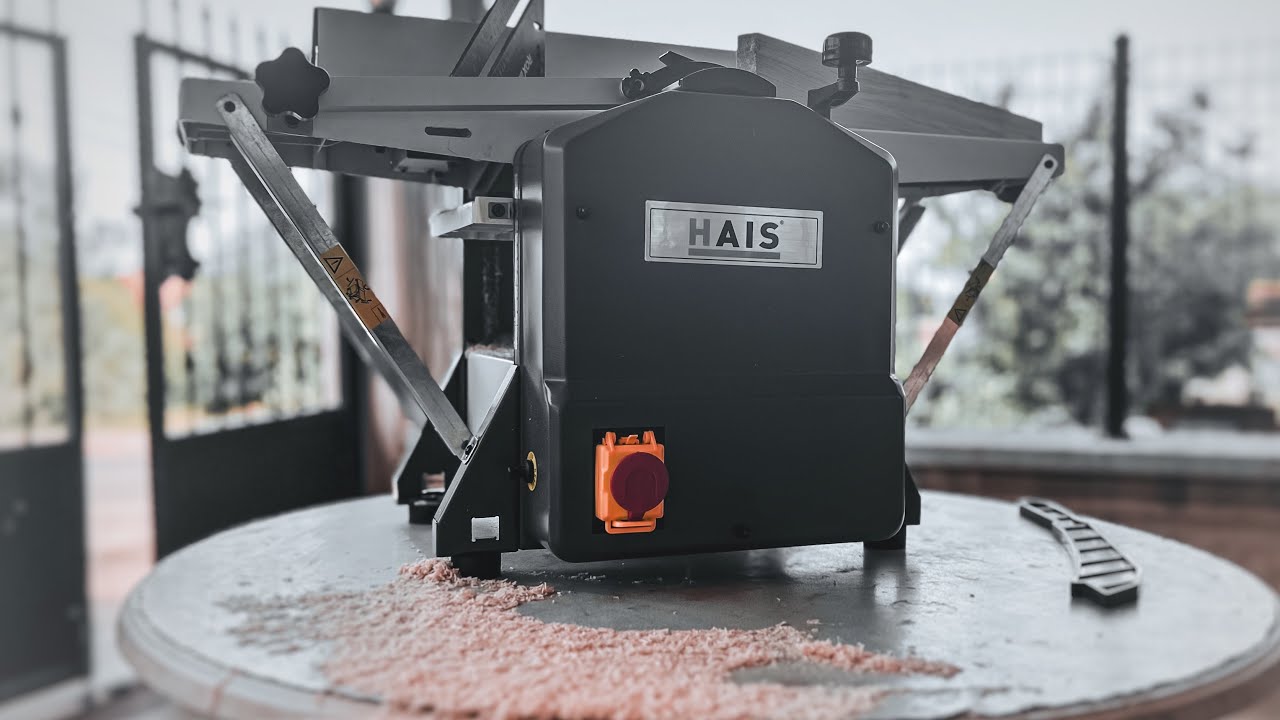Planya ve Kalınlık Makinası-HAIS MBY 8-Nasıl Kullanıyorum?-Planer and Thickness Machine -Woodworking