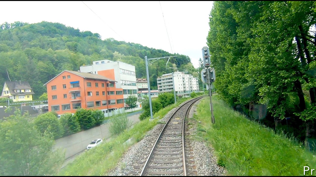★ 4K 🇨🇭Cab ride, Brugg - RBL - Baden Oberstadt - Mellingen [05.2020]