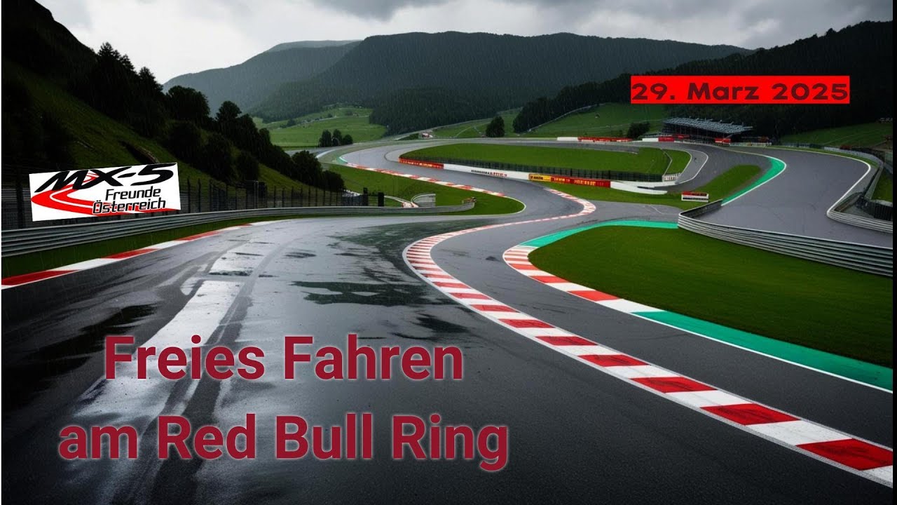 Red Bull Ring Österreich, Track Day und Season Opening der MX5 Freunde am 29-03-2025.