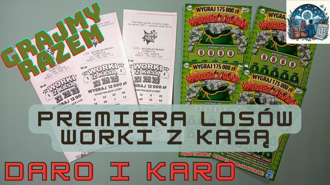 Daro i Karo zdrapkują💑. 🤑PREMIERA Losów Worki z Kasą 🥳. ODC #137 #lotto #zdrapki #scratch
