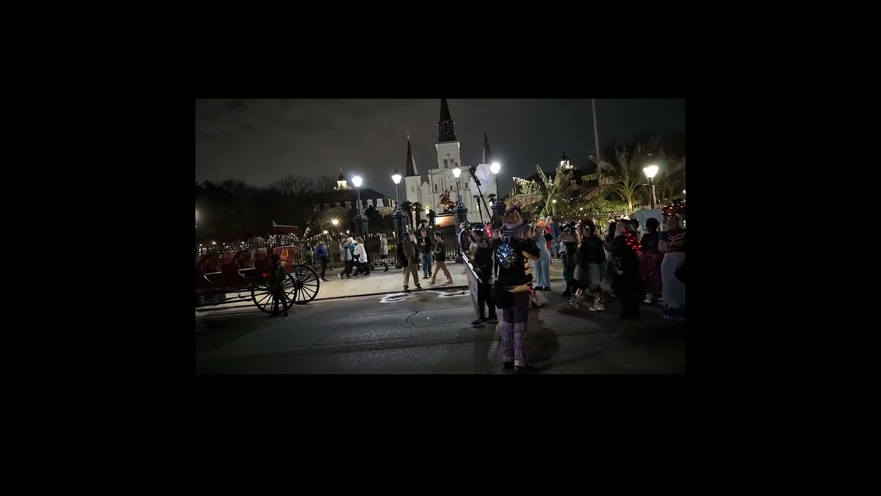 Kick off to Mardi Gras. Les Fous du Carnival. 