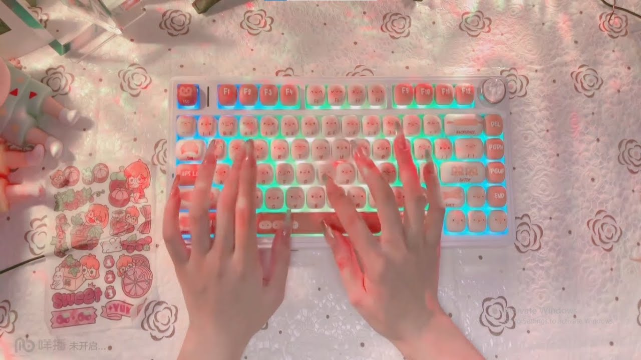 Can Keyboard ASMR Make You Fall Asleep Fast? | Stress Relief + Study Focus Sounds 🔥