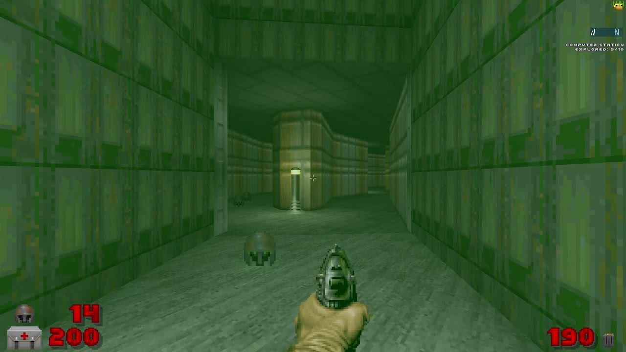 Doom - E1M7 all secret locations