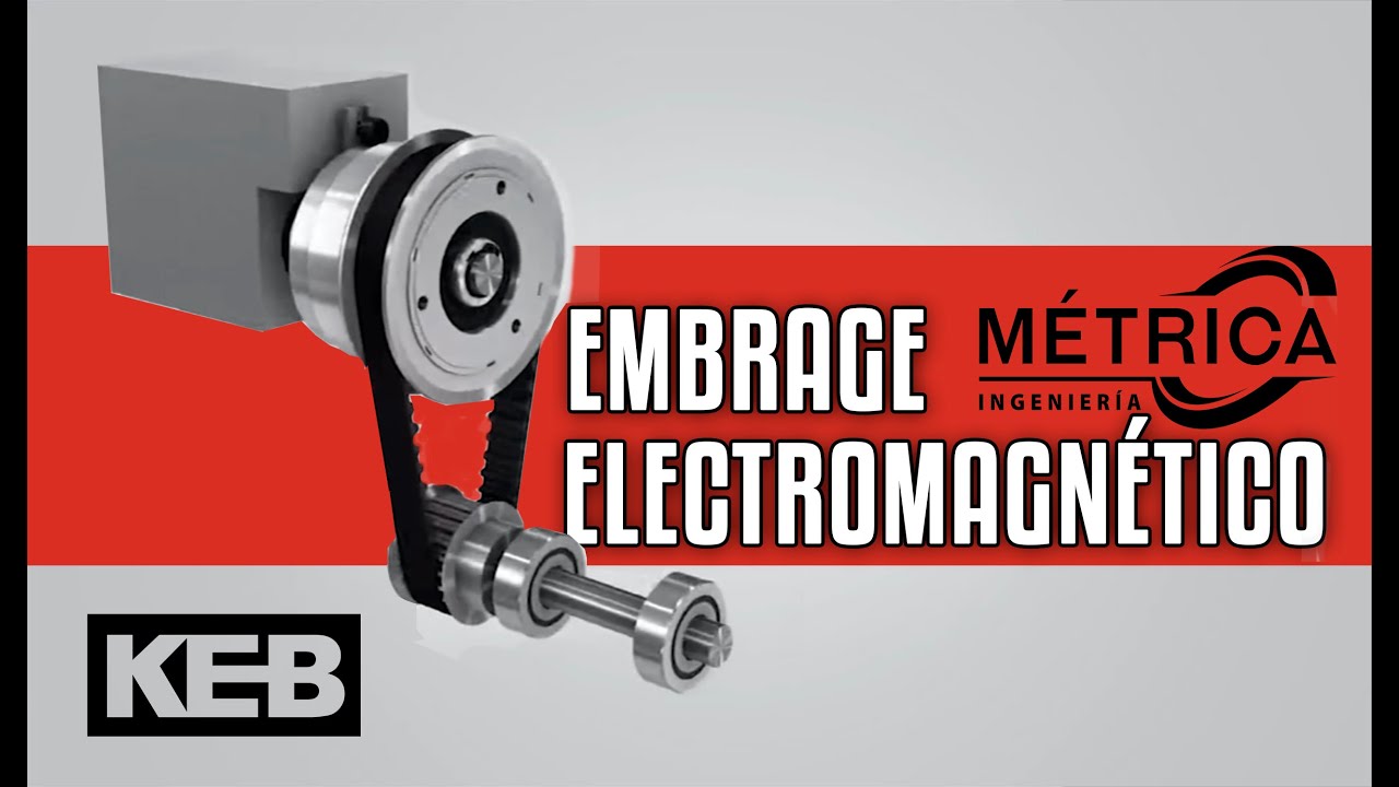 Embrague electromagnético-Electric Clutches-Métrica Ingeniería
