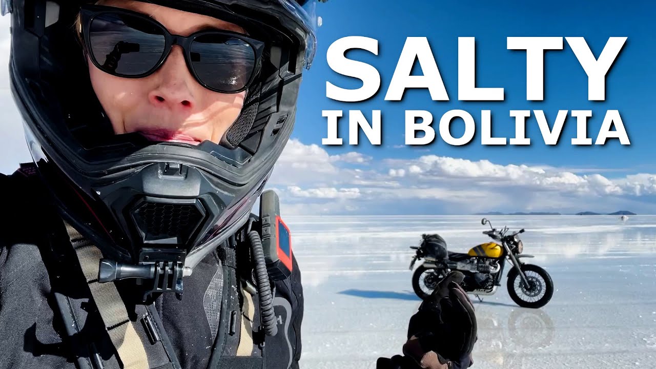 This Is The Saltiest Road In Bolivia!  | South America Motovlog | EP 9