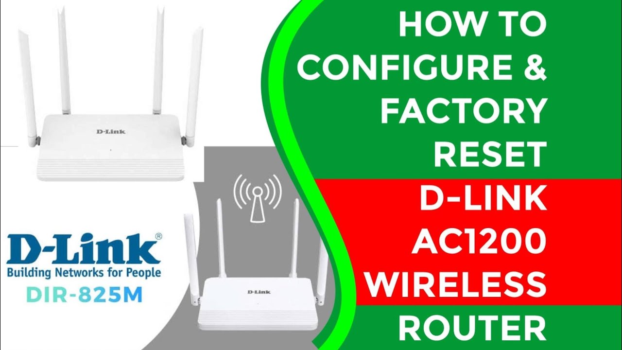 D-Link AC1200 WiFi Router Setup & Factory Reset:Easy-to-Follow steps| How to configure D-Link router