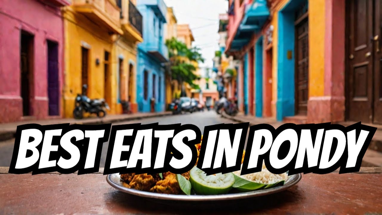 Best Places to eat in Pondicherry |  Pondicherry best restaurants | Food tour Pony