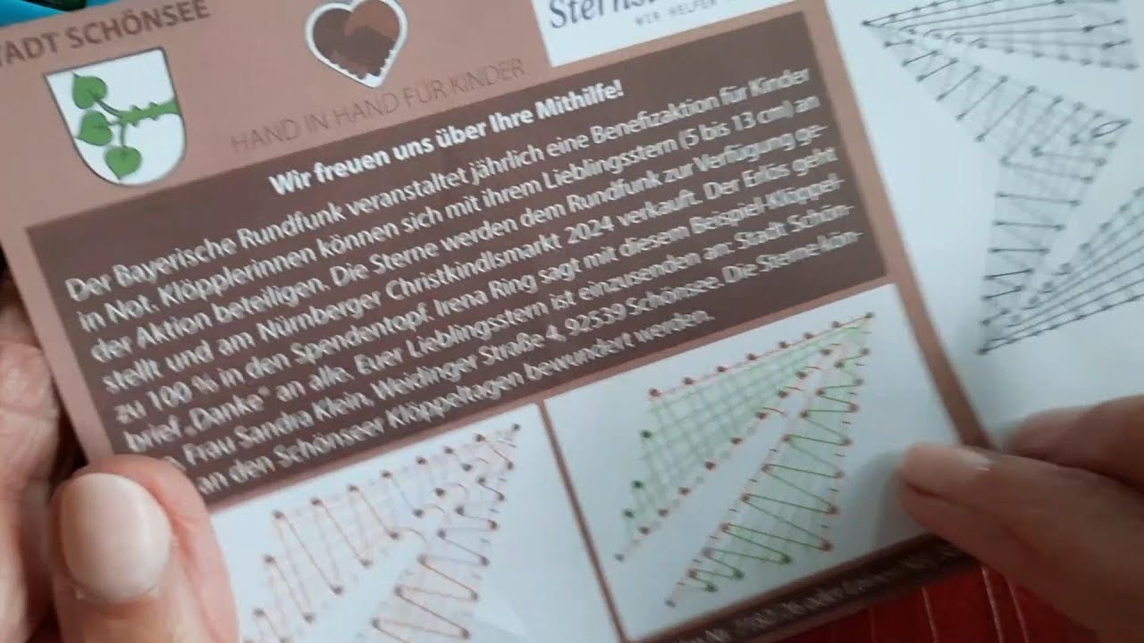 Klöppeln für einen GUTEN  ZWECK Teil 1/2