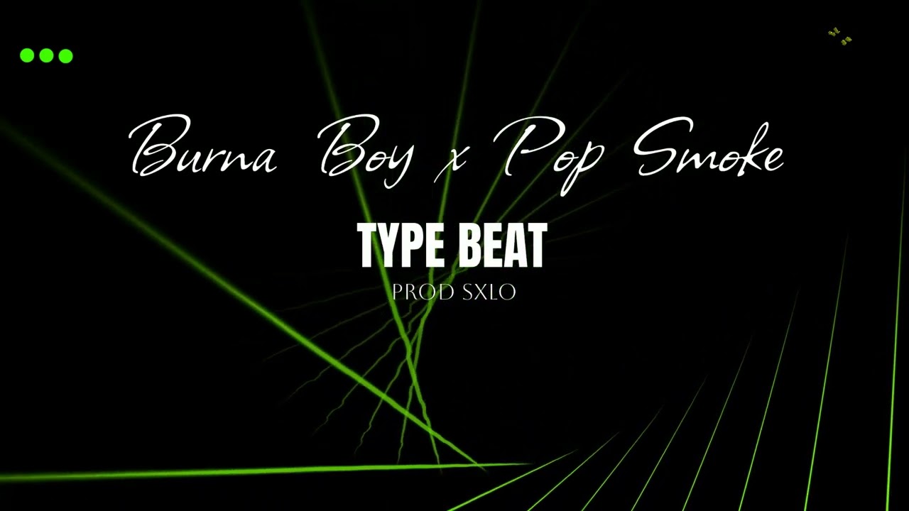 "Contact" - Burna Boy x Pop Smoke Type Beat