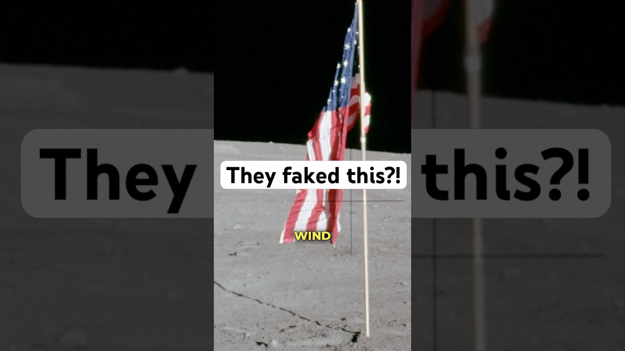 Debunking moon landing conspiracies in 59 seconds