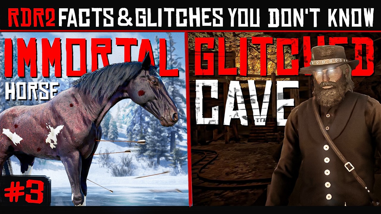 RDR2 Facts and Glitches You Don't Know #3 (From Speedrunners)