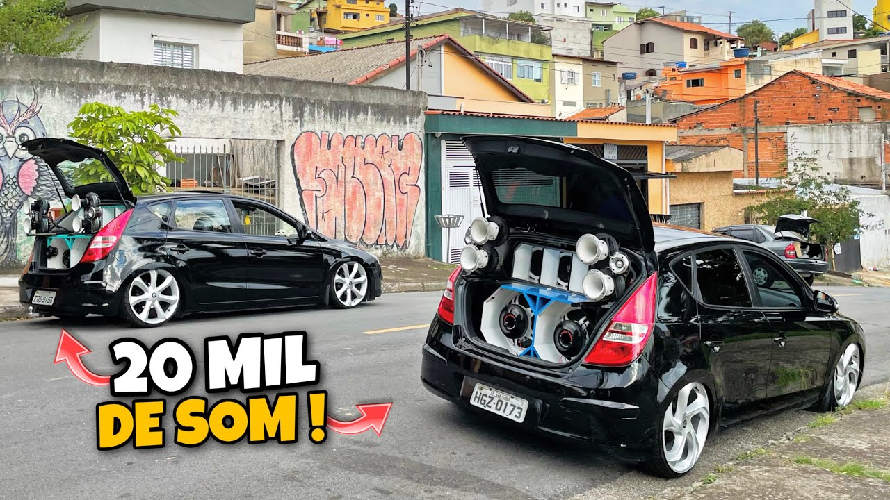 AÍ METEU A MALA , I30 FORRADO DE SOM E REBAIXADO  NA FIXA 🔥