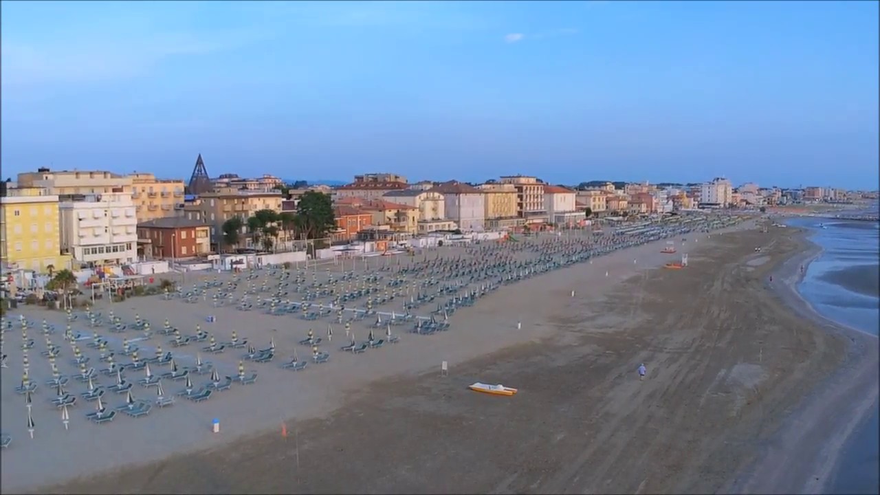 Yuneec breeze  - Viserba alba e tramonto