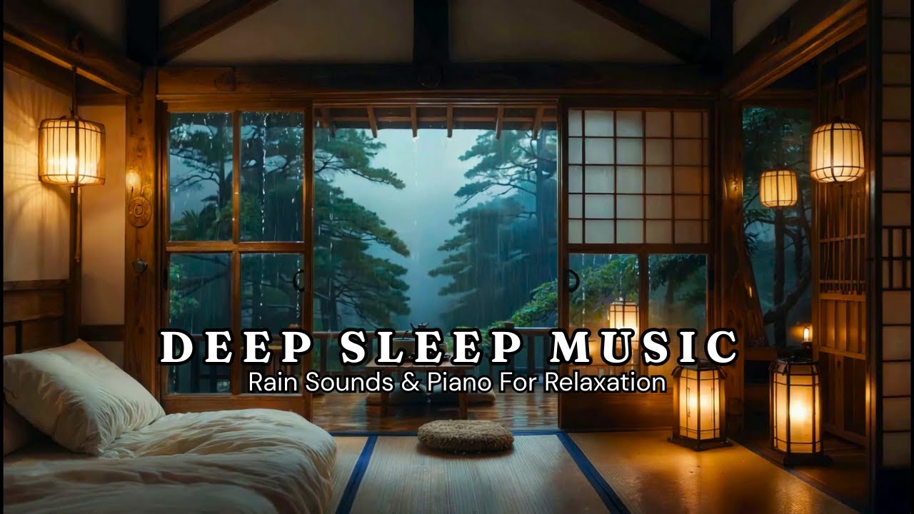 Deep Sleep and Stress Relief for a Peaceful Rainy Day – Relax the Mind, Body, and Help You Meditate