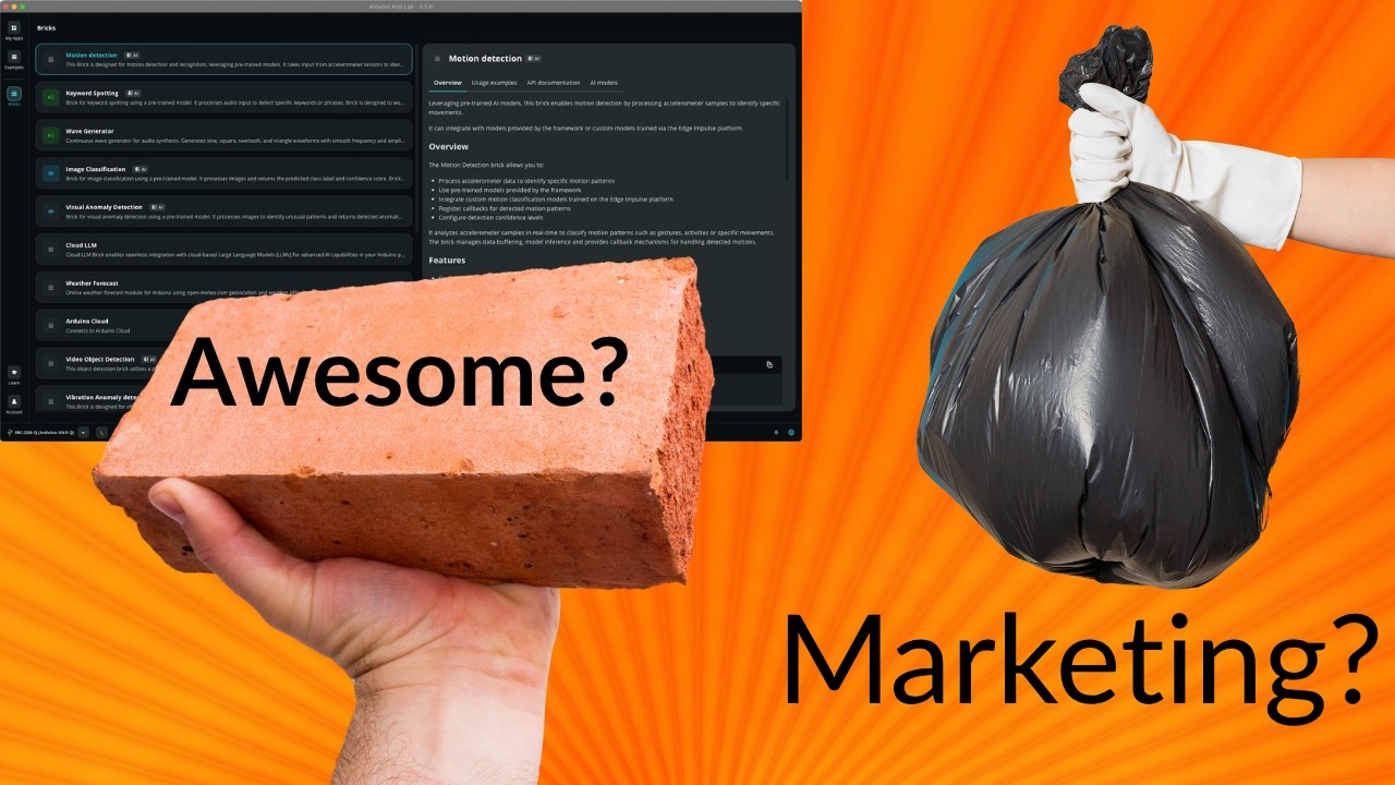 Arduino AppLab Bricks &rarr; Marketing Garbage or New Powerful Interface??