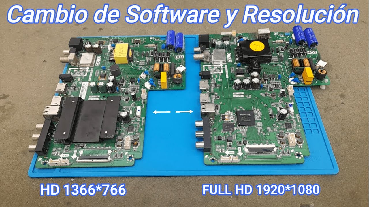 TUTORIAL Cambio de Software y Resolución Full HD a HD en Placa Smart, Mediatek, Mira Como lo Hacemos