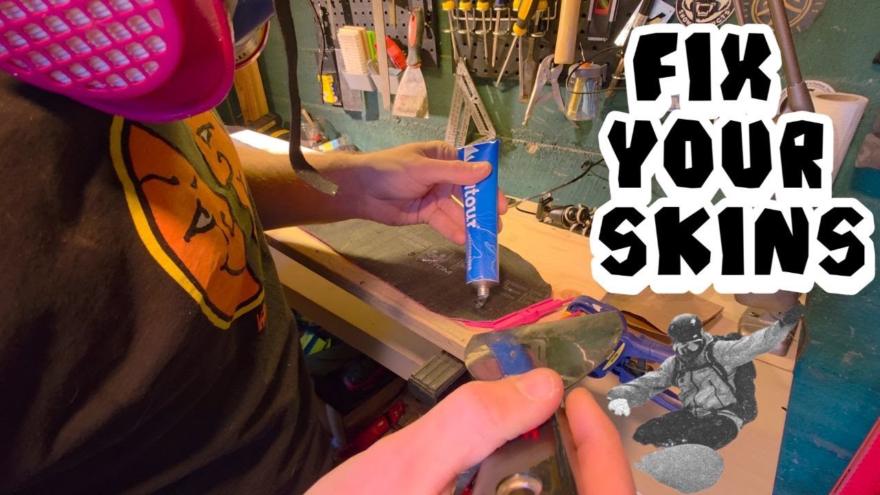 Easily: Re-glue Your Ski/Splitboard Skins