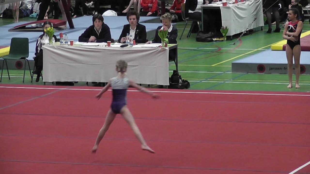 instap 3e divisie turnen 1/2 finale NK Wieringerwerf 26-03-2011