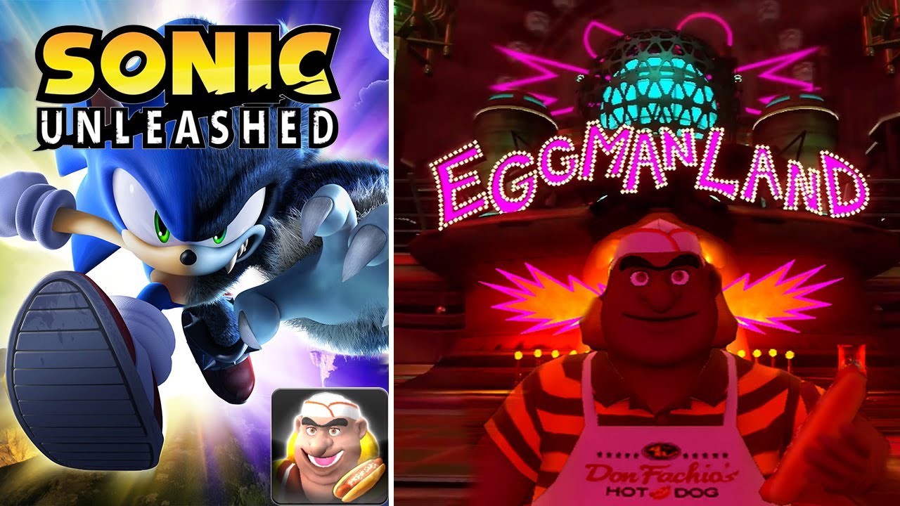 Sonic Unleashed - Eggmanland Hot Dog Mission - 
