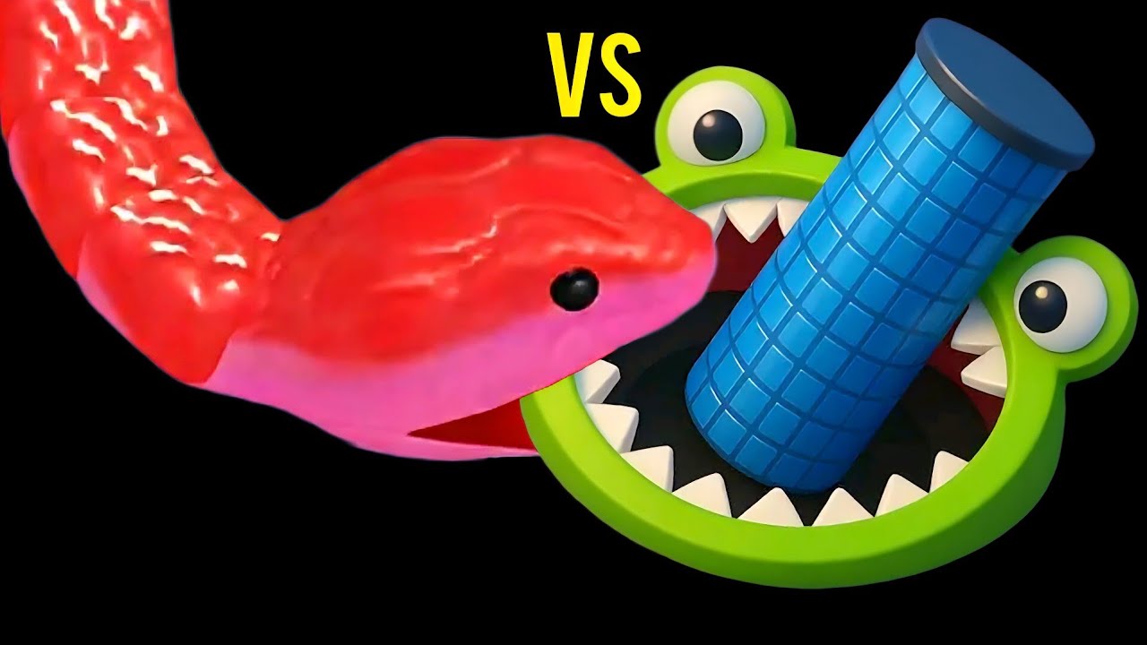 Snake Clash VS Hole.io – 100% Win! 🏆I Ate Everyone! 😱