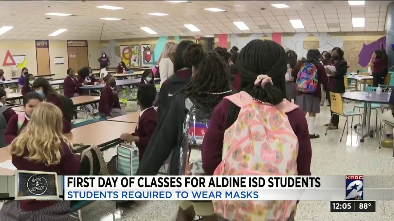 First day of class for Aldine ISD students
