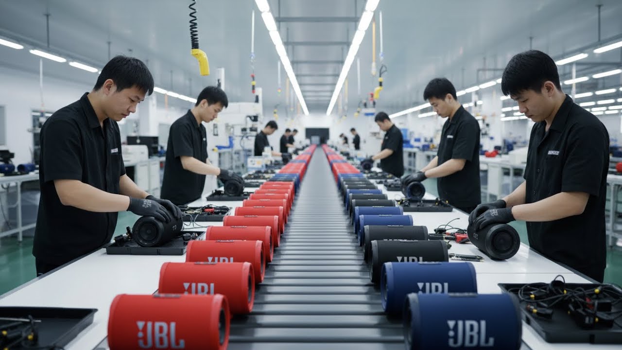 Inside JBL&rsquo;s High-Tech Factory | How the BOOMBOX Is Really Made!