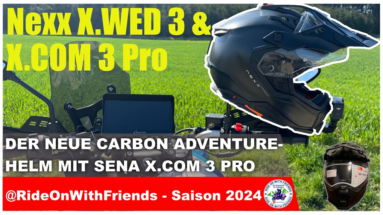 NEXX X.WED3 ZERO PRO & X.COM3 PRO | Mein neuer (bester?) Motorrad Adventure Helm !