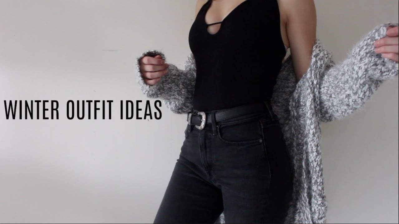 WINTER OUTFIT IDEAS 2017!!