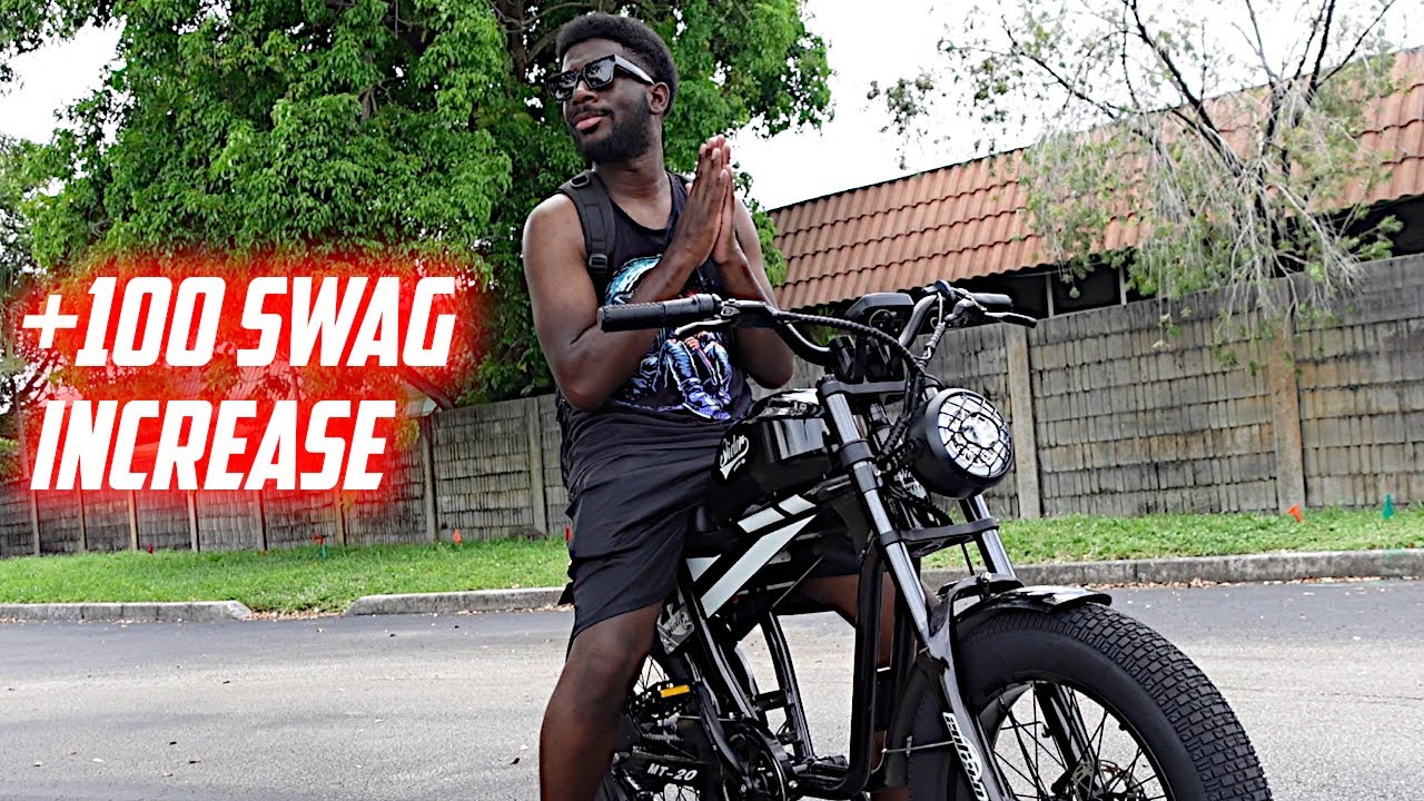 A Certain Level Of SWAG Has Been Reached 😎 The Qiolor Tiger Electric Bike!