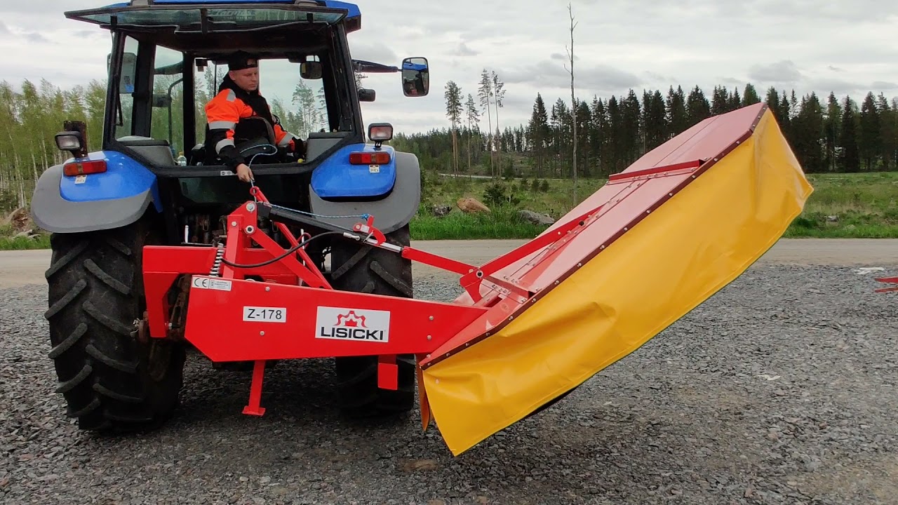 Lisicki Z-178/2 lieri&ouml;niittokone - 185cm - hydraulinen