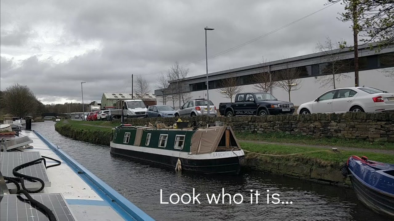 The River Calder to Mirfield by narrowboat. Yorkshire. Locks, canals,Calder and Hebble system.