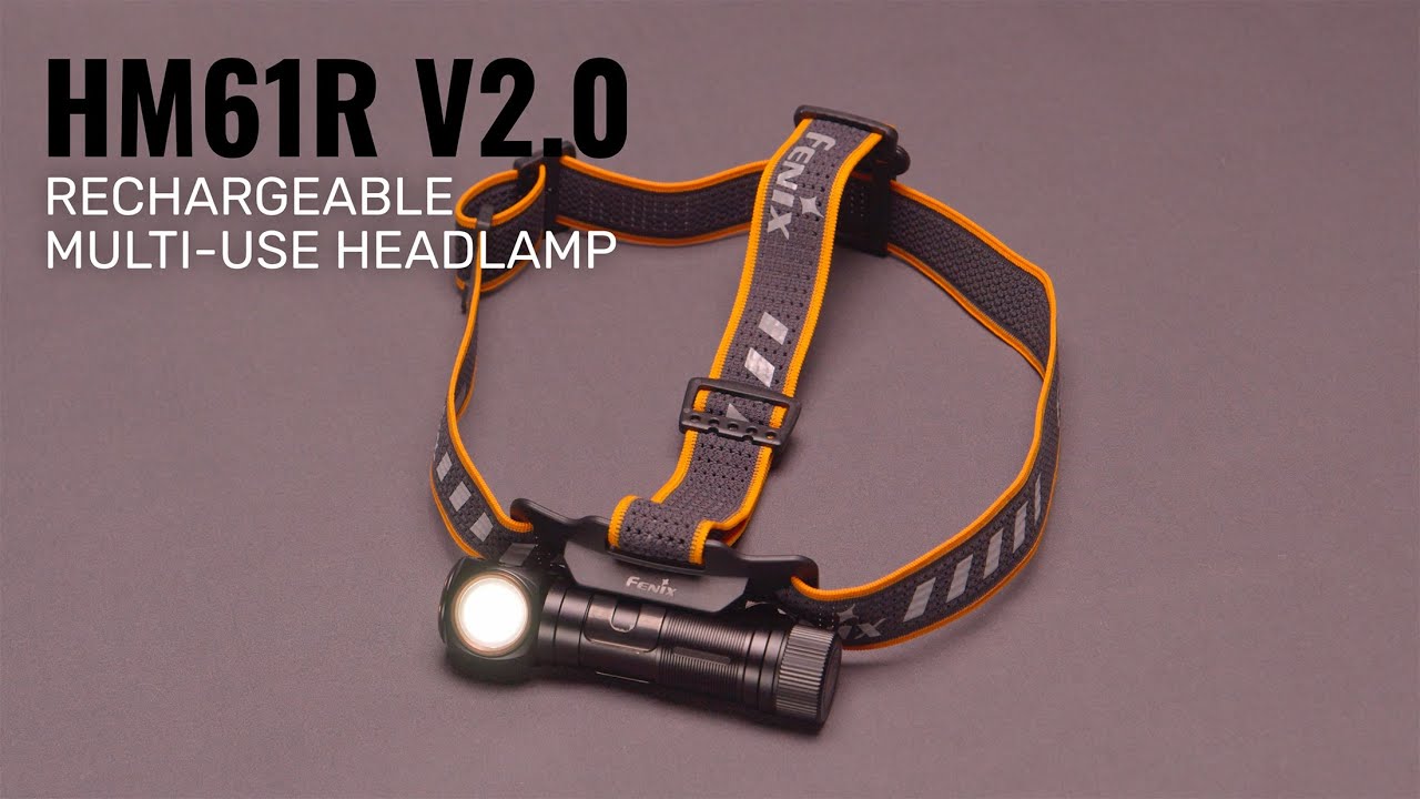 Fenix HM61R V2.0 Rechargeable Headlamp - Operational & Features Video