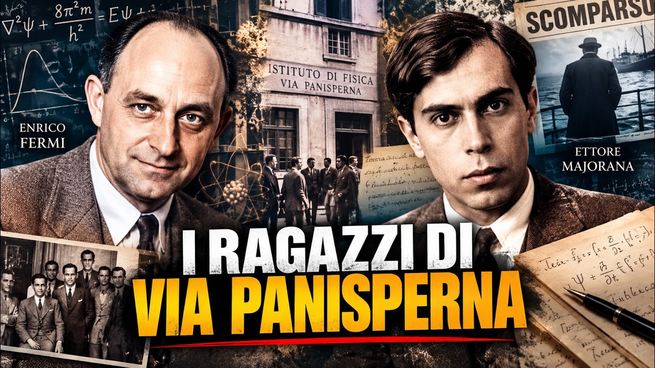 I Ragazzi di via PANISPERNA e la misteriosa SCOMPARSA di ETTORE MAJORANA