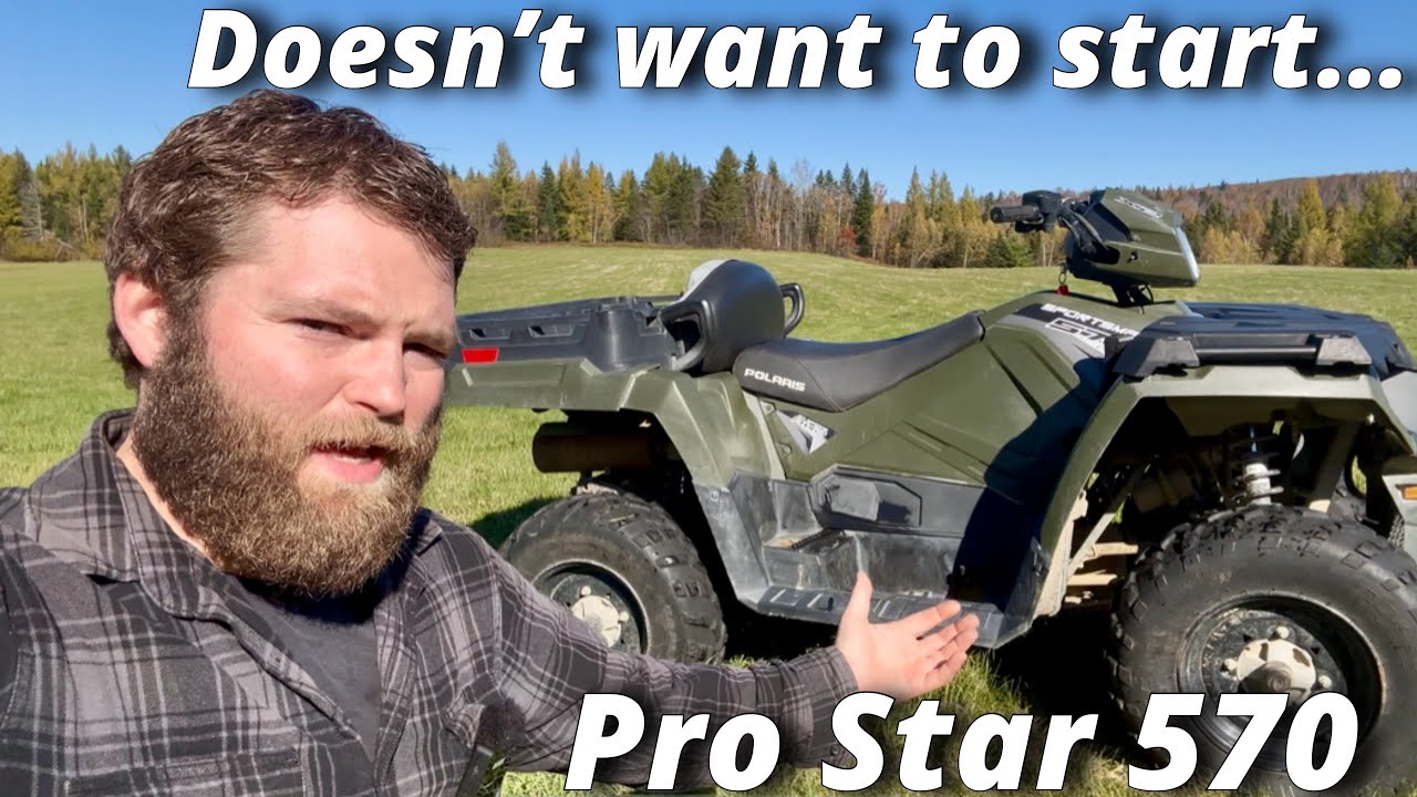 Owner Said this Polaris Sportsman 570 doesn't like to start sometimes!!!