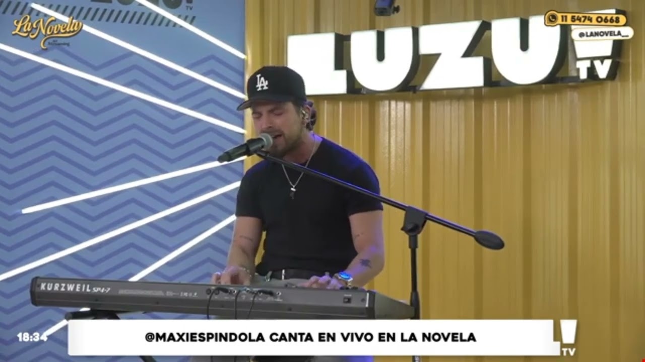 Maxi Espindola - Por Amarte Así (Cristian Castro) | en vivo en Luzu Tv