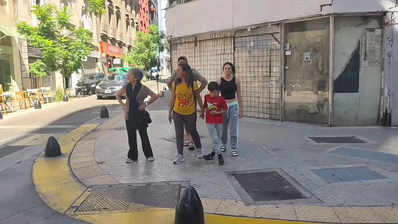 Walking in Buenos Aires ( Argentina ) 8 February 