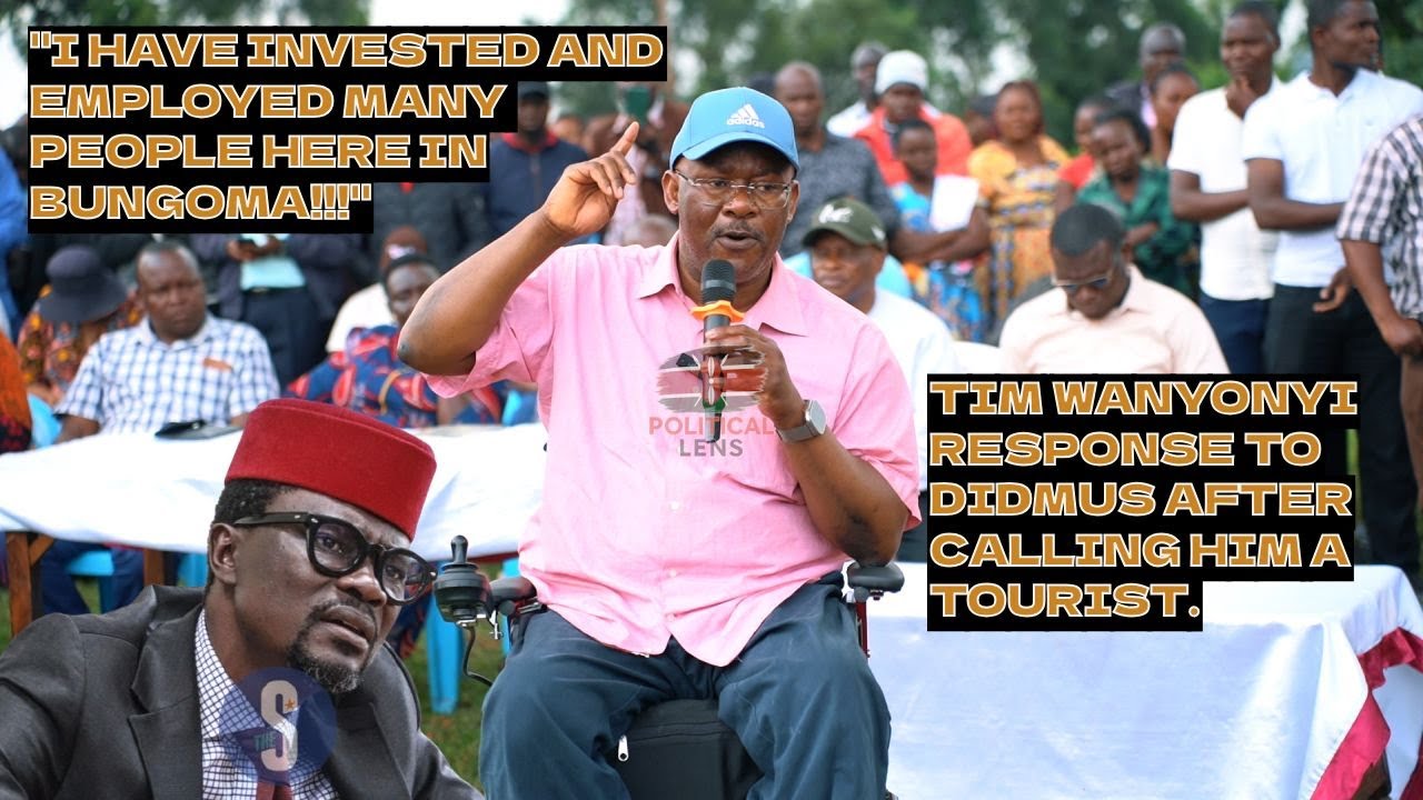 I WILL MAKE BUNGOMA GREAT| TIM WANYONYI BLAST HIS COMPETITORS WITH WONDERFUL MANIFESTO