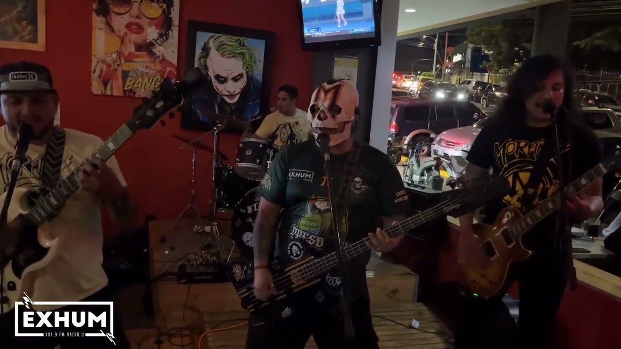 Morfinx en vivo en Caccios Latina